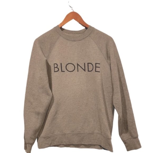 Brunette the Label 'BLONDE' Sweatshirt - Picture 2 of 2